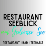 Das Restaurant-Café-Bar Seeblick befindet sich direkt am Gederner See im Campingpark am Gederner See in Gedern und bietet Gästen eine vielfältige Gastronomie mit See­blick unweit des Sandstrandes.